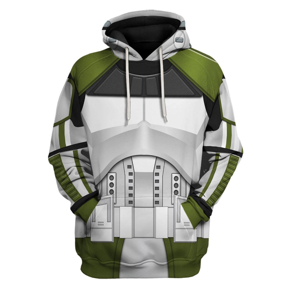 CustomsPig Trooper Sergeant Costume Hoodie Sweatshirt T-Shirt Sweatpants