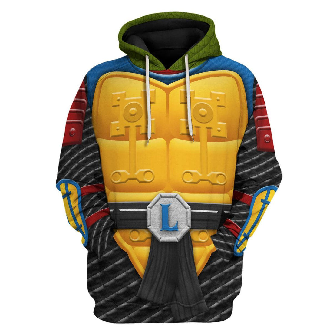 CustomsPig Ultimates! Sewer Samurai Leonardo TMNT Costume Hoodie Sweatshirt T-Shirt Sweatpants - CustomsPig.com