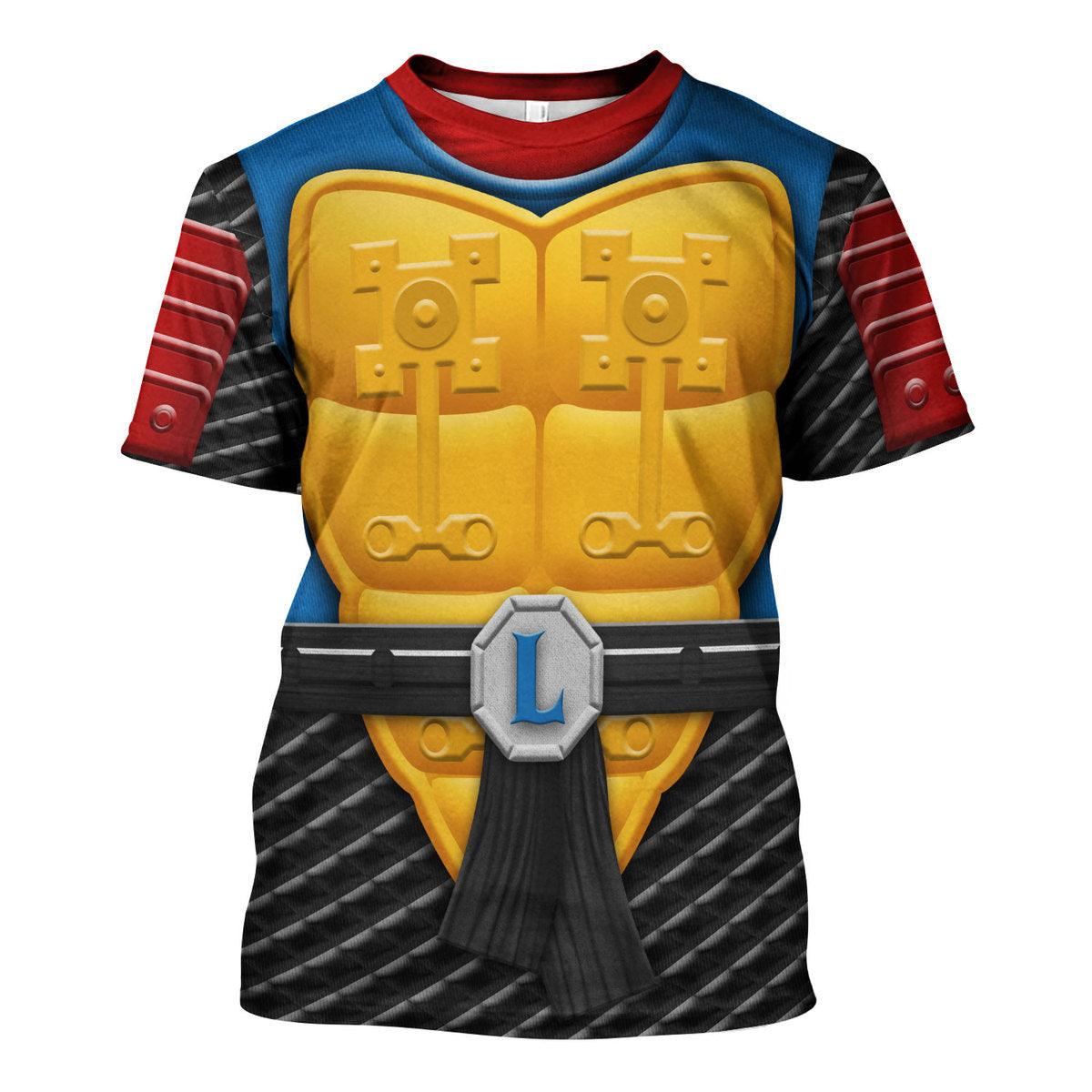 Gearhomie Ultimates! Sewer Samurai Leonardo TMNT Costume Hoodie Sweatshirt T-Shirt Sweatpants - Gearhomie.com