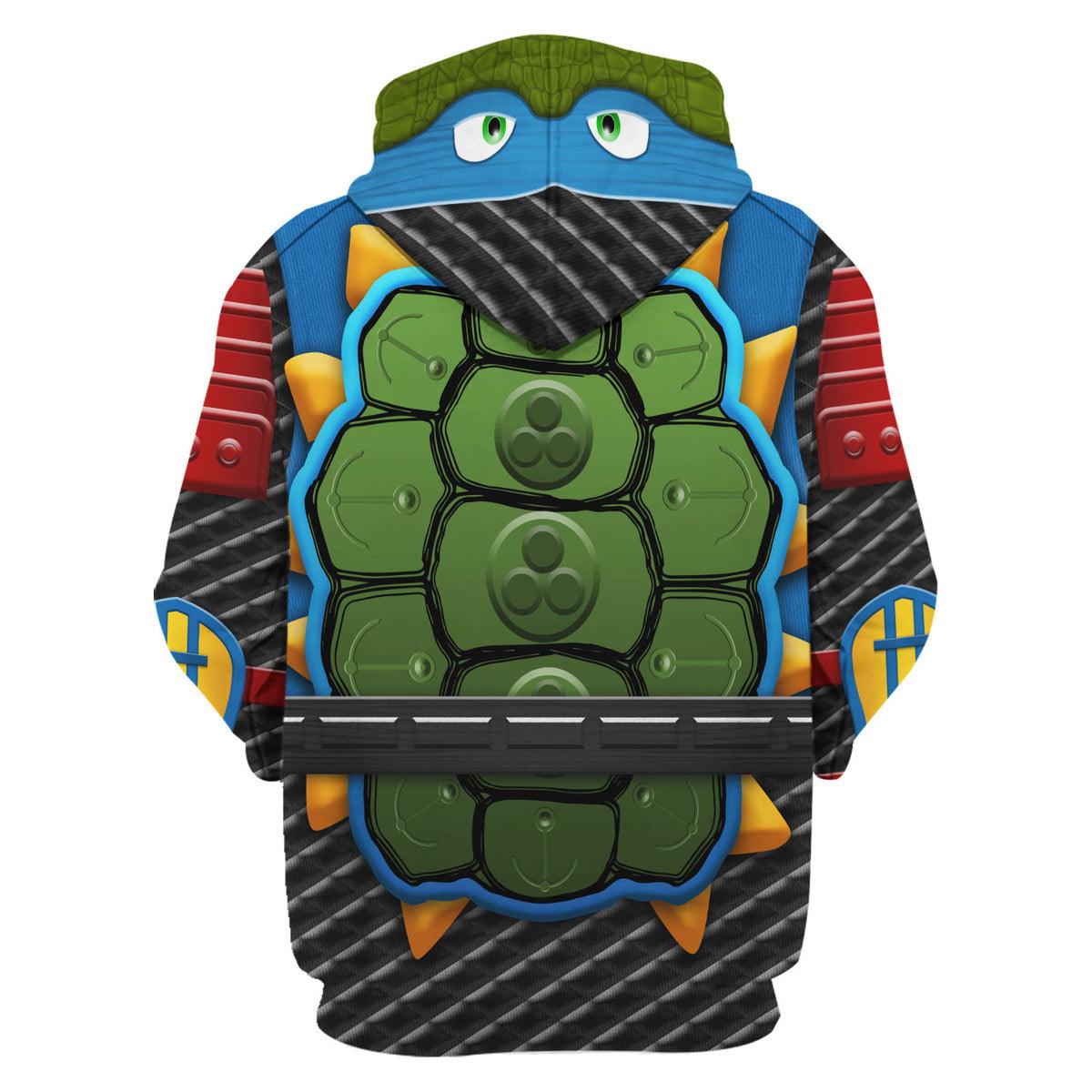 Gearhomie Ultimates! Sewer Samurai Leonardo TMNT Costume Hoodie Sweatshirt T-Shirt Sweatpants - Gearhomie.com