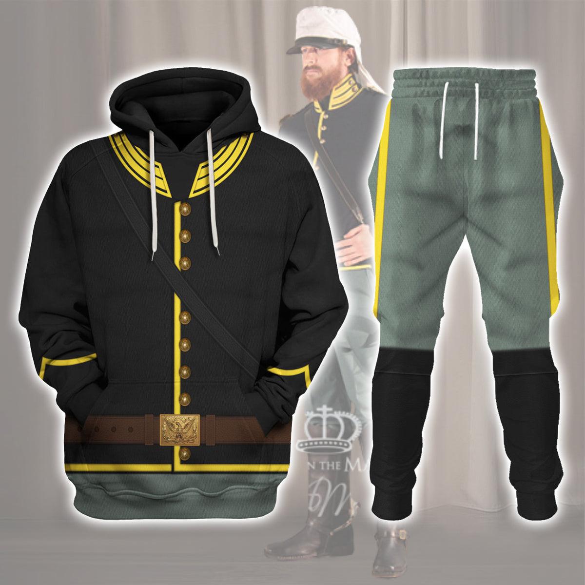 Gearhomie Union Army- Cavalry Trooper Uniform All Over Print Hoodie Sweatshirt T-Shirt Tracksuit - Gearhomie.com