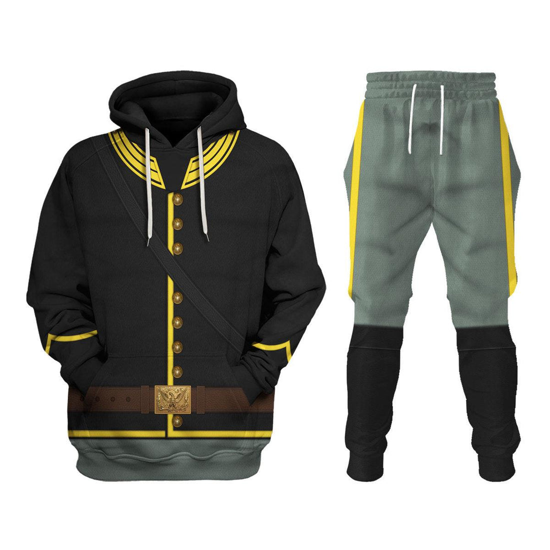 Gearhomie Union Army- Cavalry Trooper Uniform All Over Print Hoodie Sweatshirt T-Shirt Tracksuit - Gearhomie.com