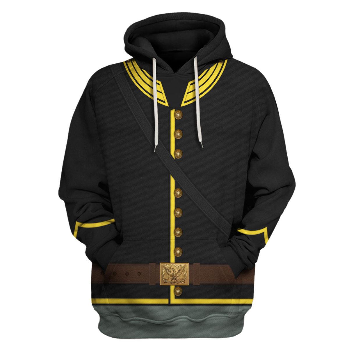 Gearhomie Union Army- Cavalry Trooper Uniform All Over Print Hoodie Sweatshirt T-Shirt Tracksuit - Gearhomie.com