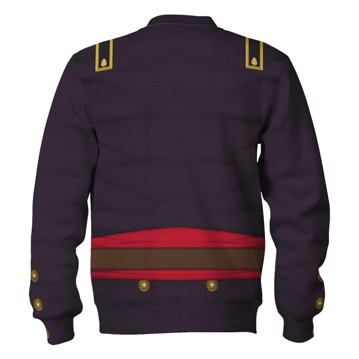 Gearhomie Union Army- Major- Infantry Uniform All Over Print Hoodie Sweatshirt T-Shirt Tracksuit - Gearhomie.com