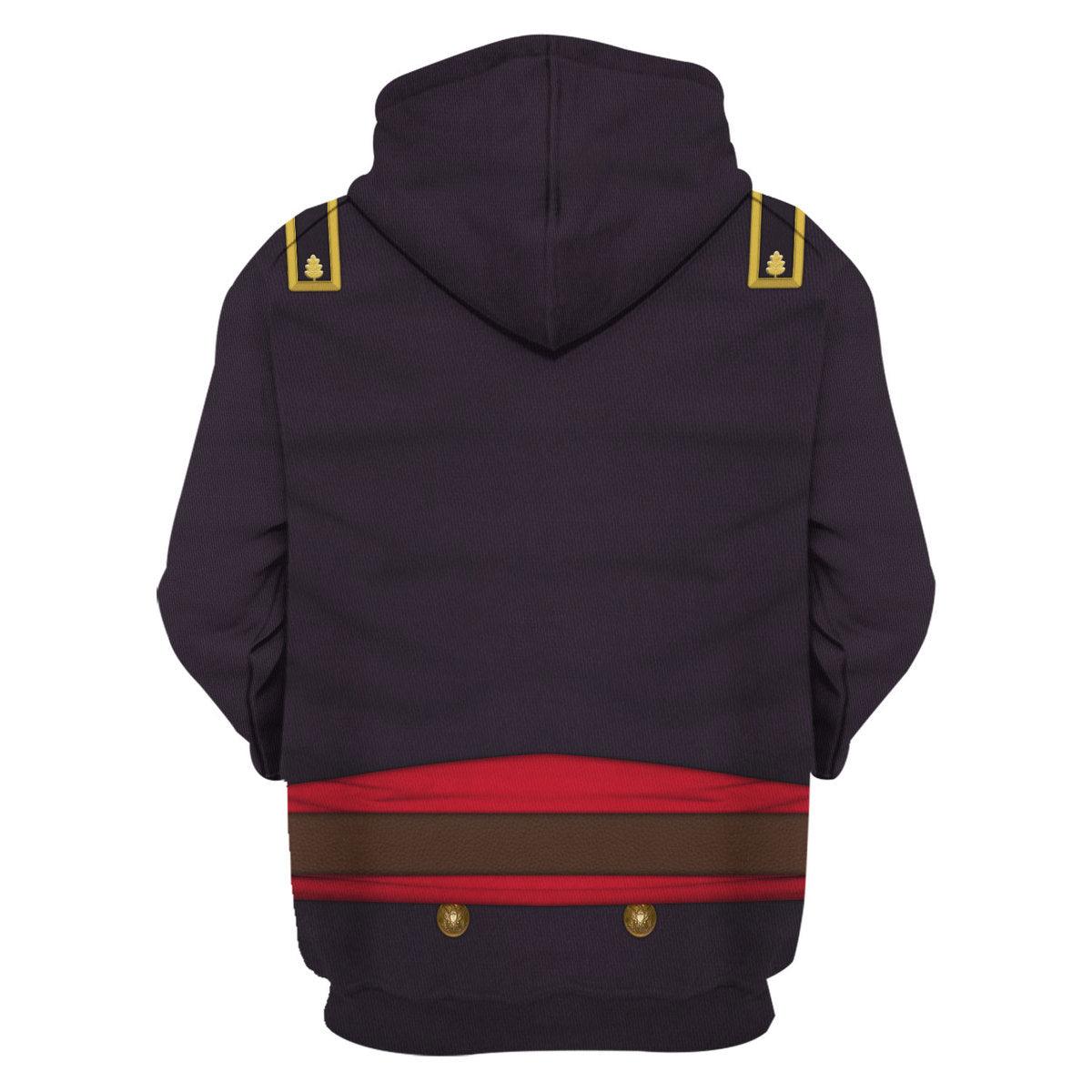 Gearhomie Union Army- Major- Infantry Uniform All Over Print Hoodie Sweatshirt T-Shirt Tracksuit - Gearhomie.com