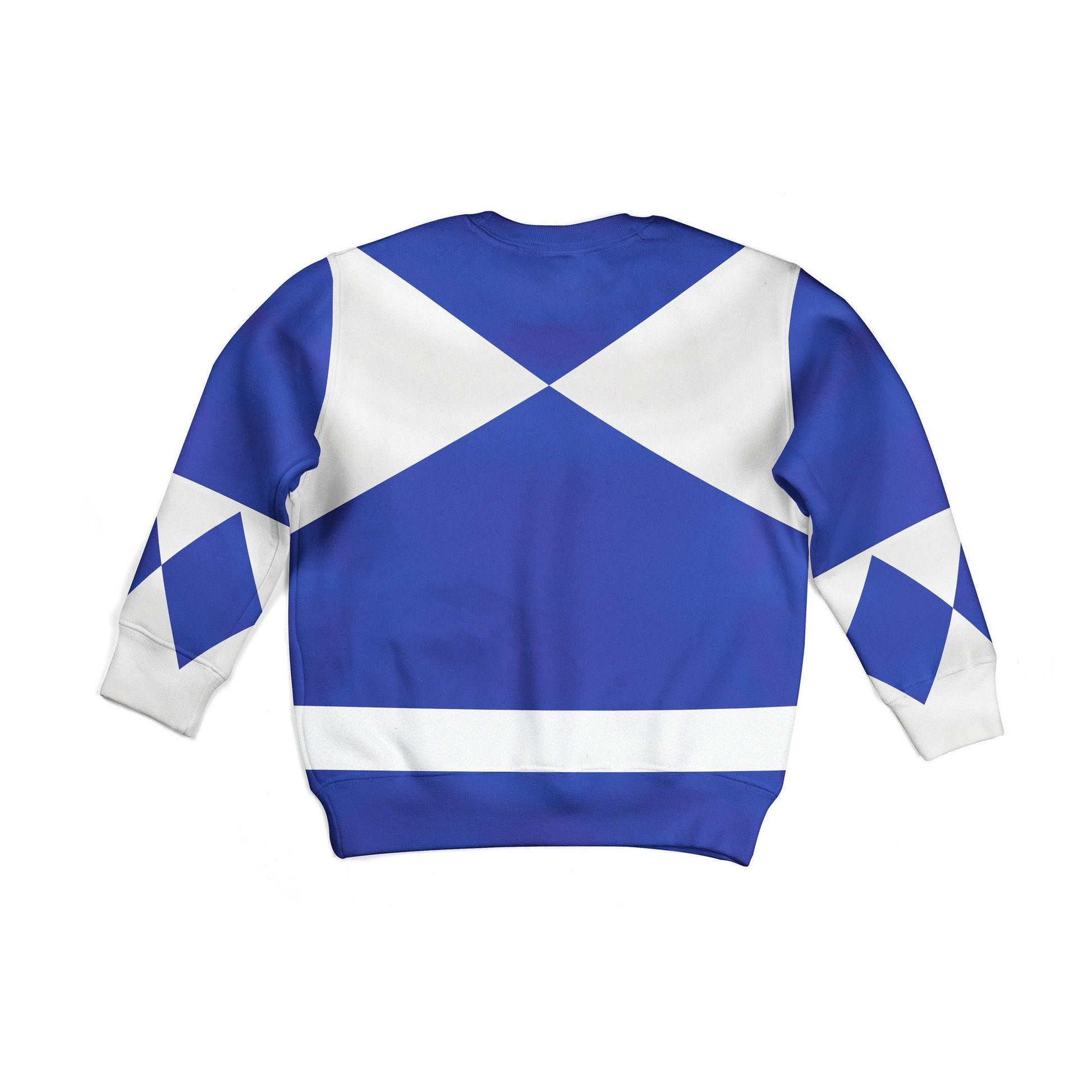  CustomsPig Unisex Kid Tops Blue Power Ranger 3D Apparel -  CustomsPig.com