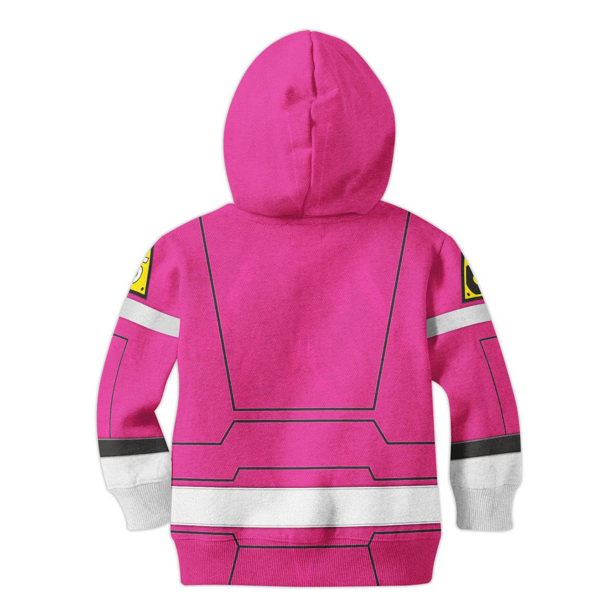 CustomsPig Unisex Kid Tops Power Rangers Turbo Pink 3D Apparel -  CustomsPig.com