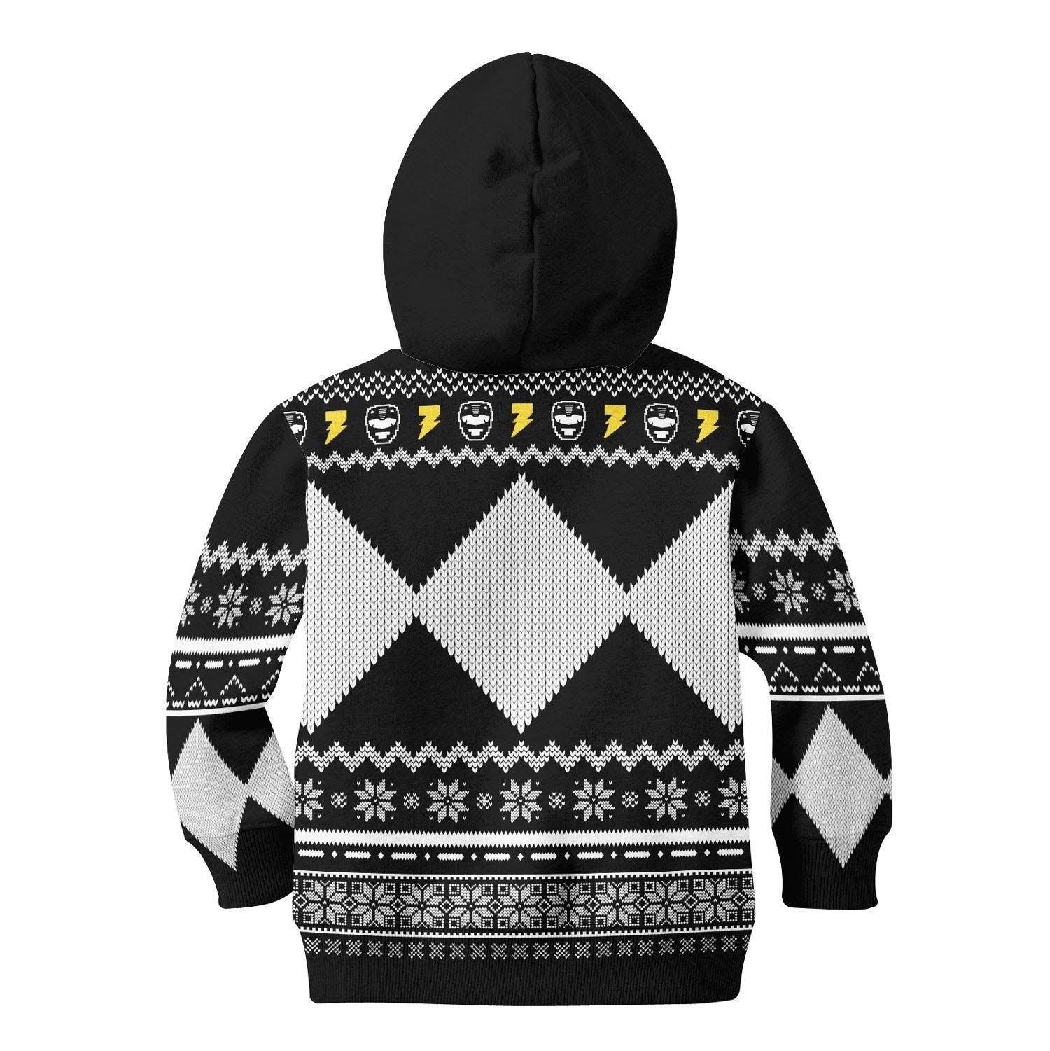  CustomsPig Unisex Kid Tops Pullover Sweatshirt Black Power Ranger 3D Apparel -  CustomsPig.com