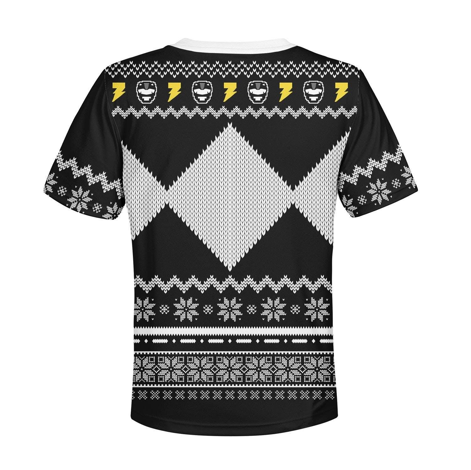  CustomsPig Unisex Kid Tops Pullover Sweatshirt Black Power Ranger 3D Apparel -  CustomsPig.com