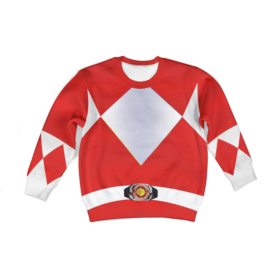 Gearhomie Unisex Kid Tops Red Power Ranger 3D Apparel - Gearhomie.com