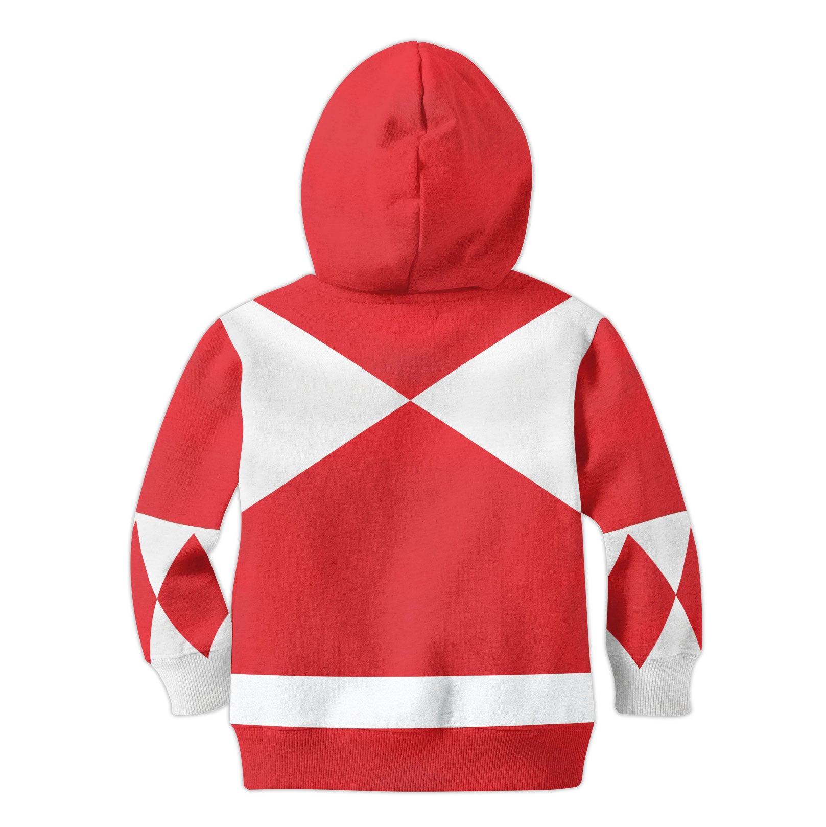  CustomsPig Unisex Kid Tops Red Power Ranger 3D Apparel -  CustomsPig.com