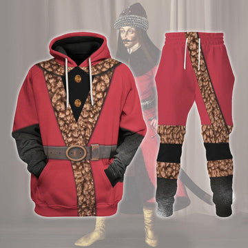 CustomsPig Vlad the Impaler Costume Hoodie Sweatshirt T-Shirt Tracksuit -  CustomsPig.com