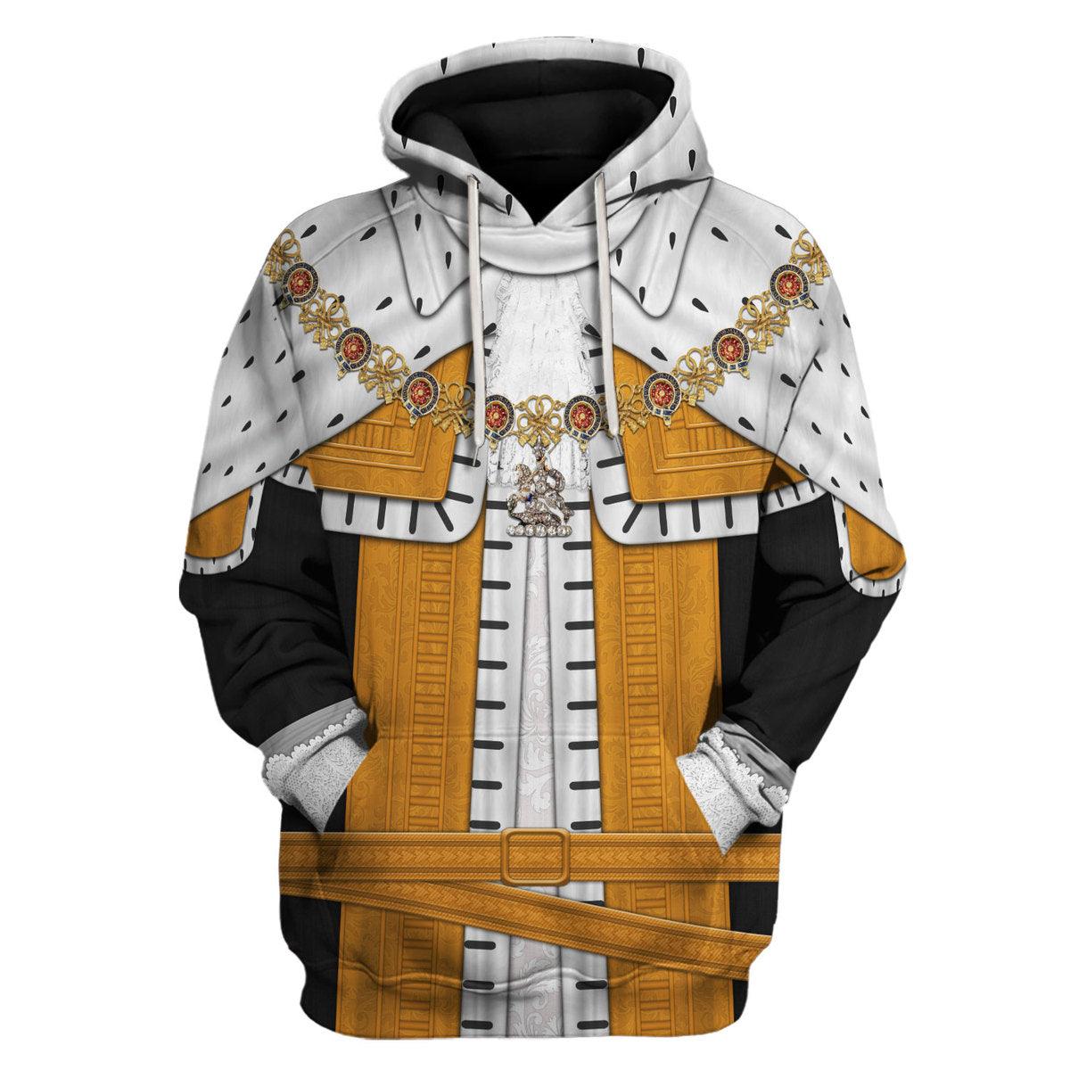 Gearhomie William III Costume Hoodie Sweatshirt T-Shirt Tracksuit - Gearhomie.com