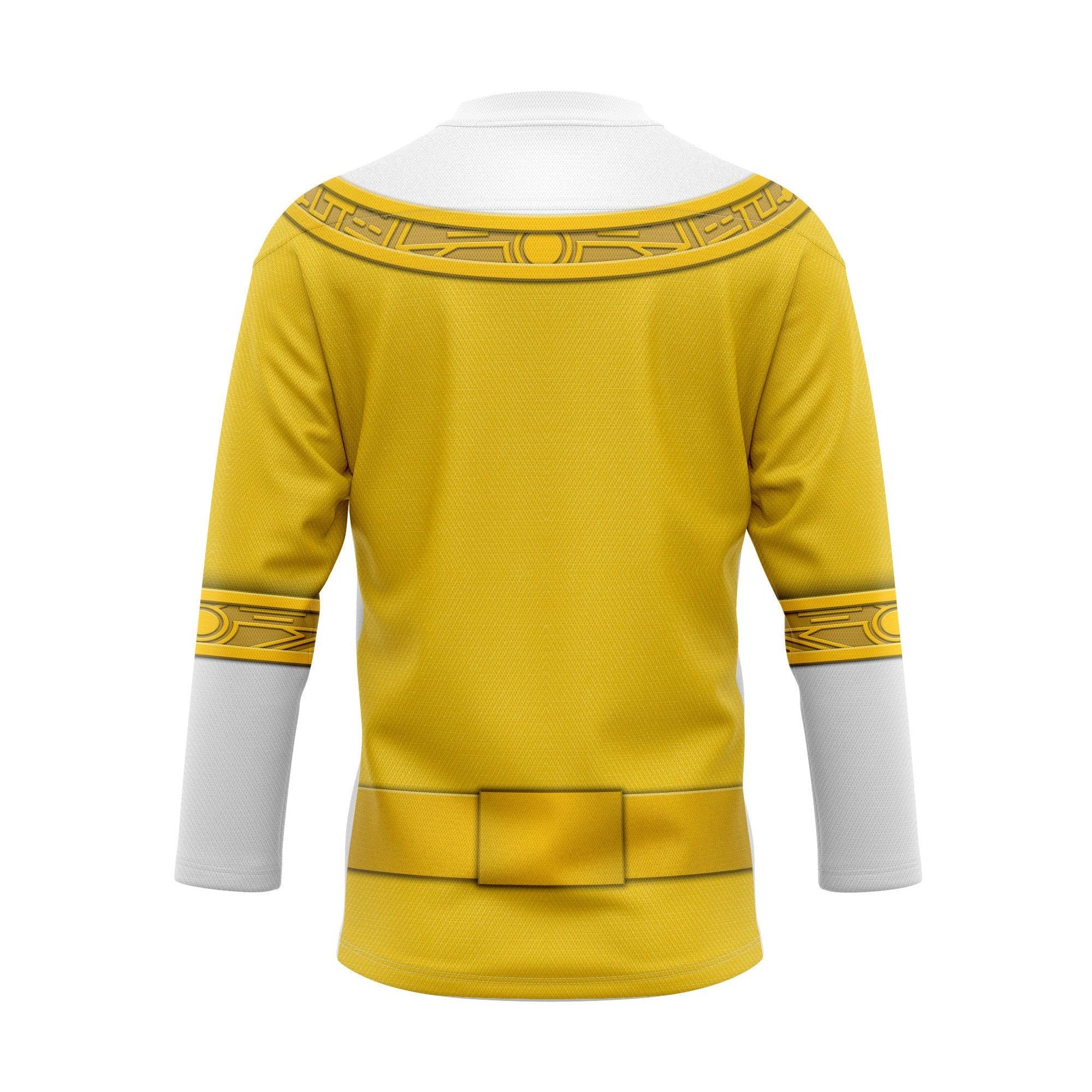  CustomsPig Yellow Power Rangers Zeo Hockey Jersey -  CustomsPig.com