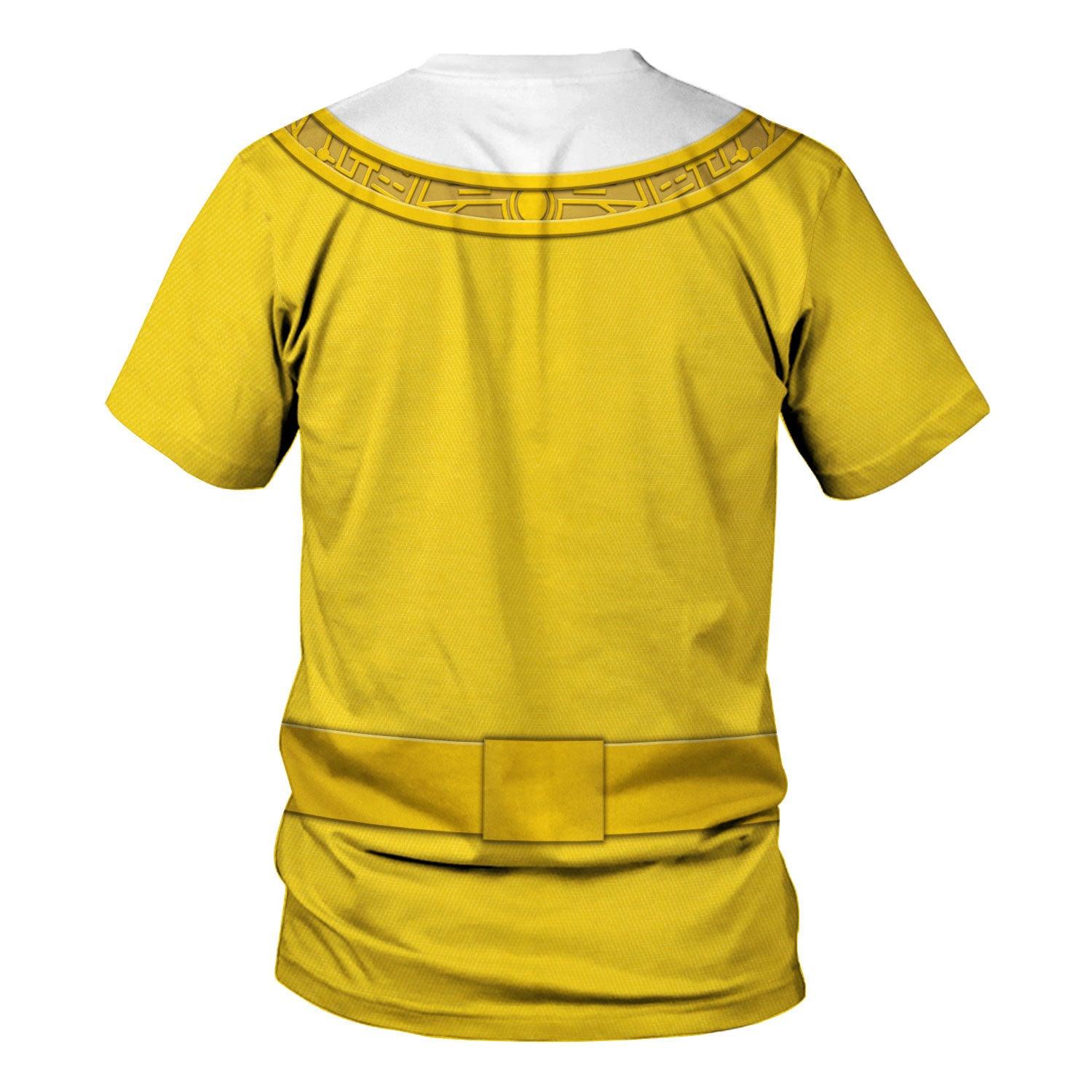  CustomsPig Yellow Power Rangers Zeo Hoodies Sweatshirt T-shirt Hawaiian Tracksuit -  CustomsPig.com