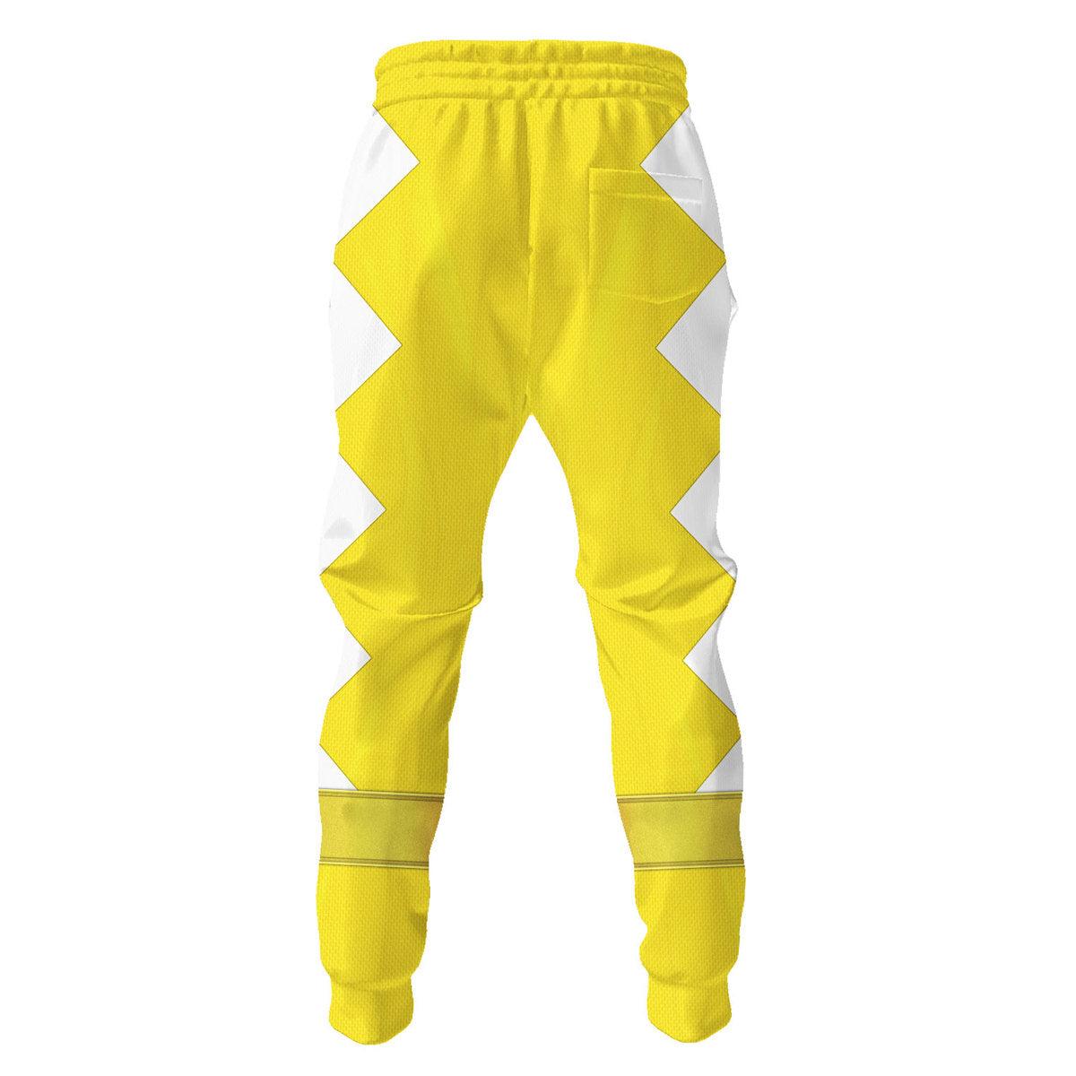 CustomsPig Yellow Ranger Dino Thunder Hoodies Sweatshirt T-shirt Hawaiian Sweatpants - CustomsPig.com