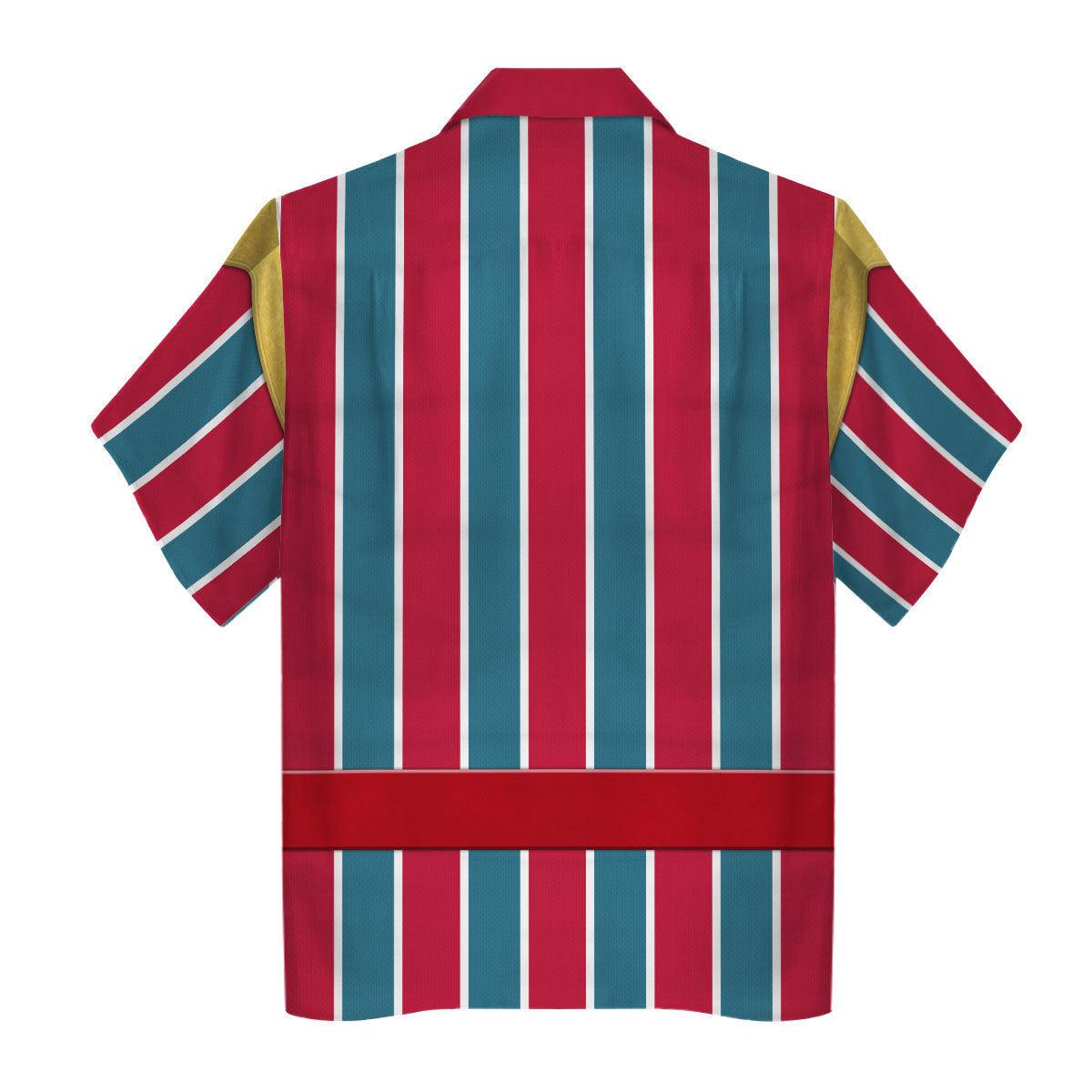 Gearhomie Ziggy Stardust Space Bowie Costume Hoodie Sweatshirt T-Shirt Hawaiian Shirt - Gearhomie.com