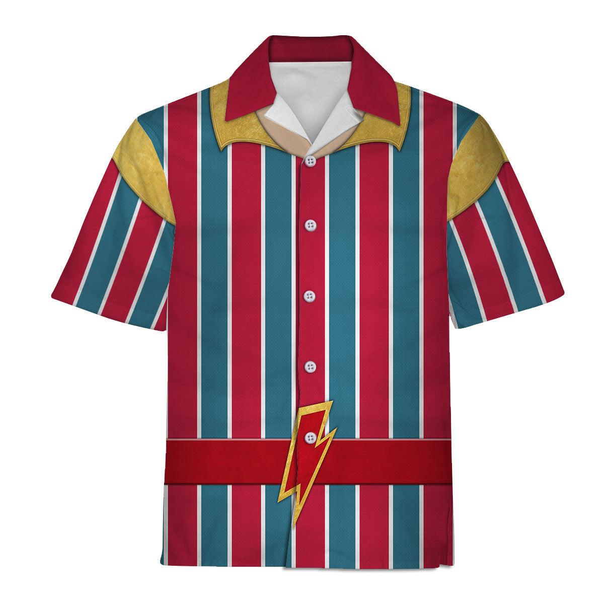 Gearhomie Ziggy Stardust Space Bowie Costume Hoodie Sweatshirt T-Shirt Hawaiian Shirt - Gearhomie.com