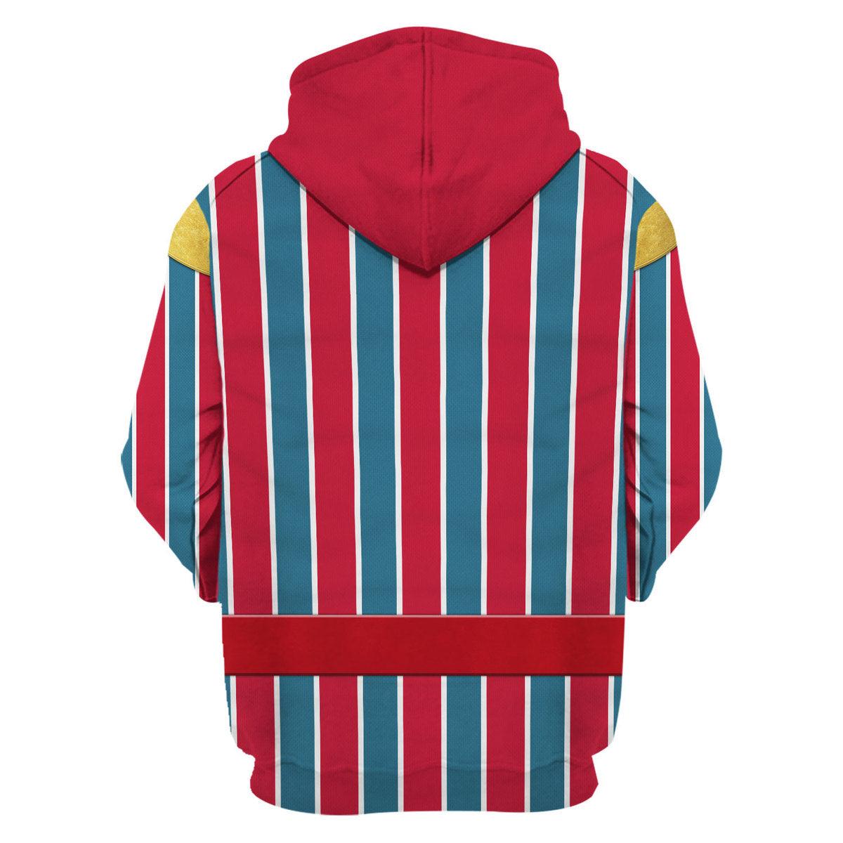 Gearhomie Ziggy Stardust Space Bowie Costume Hoodie Sweatshirt T-Shirt Hawaiian Shirt - Gearhomie.com
