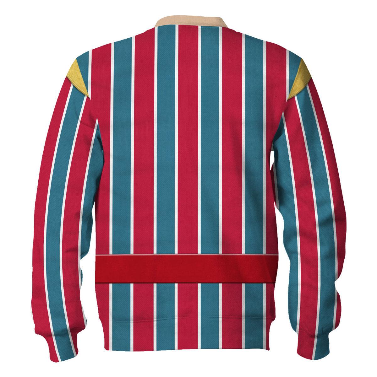 Gearhomie Ziggy Stardust Space Bowie Costume Hoodie Sweatshirt T-Shirt Hawaiian Shirt - Gearhomie.com