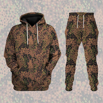 German Erbsenmuster Pattern Pea Dot Camo - DucG