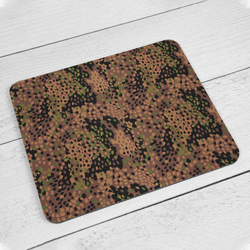 German World War 2 (WWII) Erbsenmuster pattern Pea Dot Camo
 MousePad - DucG
