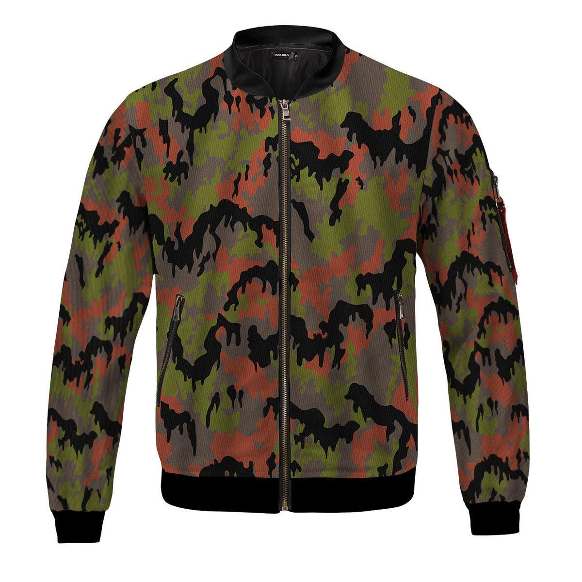 German World War 2 (WWII) Leibermuster Camo Bomber Jacket - DucG