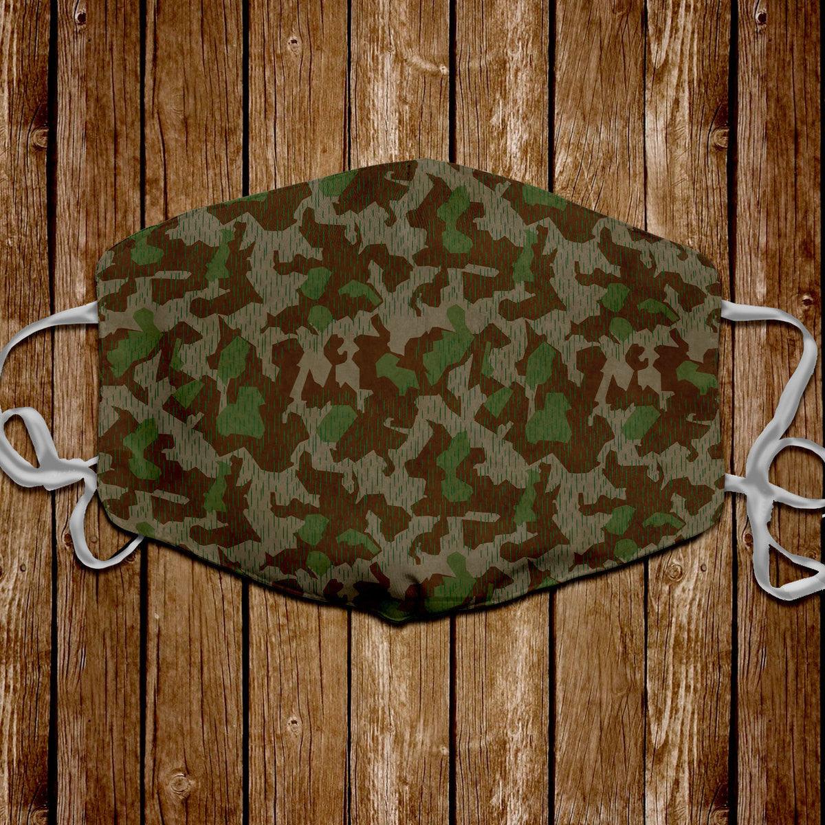 German WWII Nazi Wermacht Luftwaffe Waffen ss Face Mask - DucG