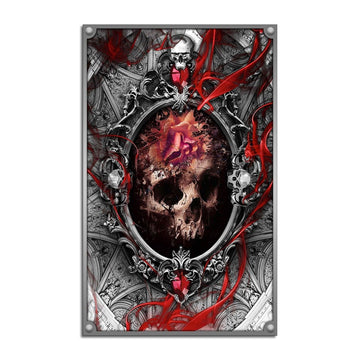 Gothic Skull Rug - CustomsPig
