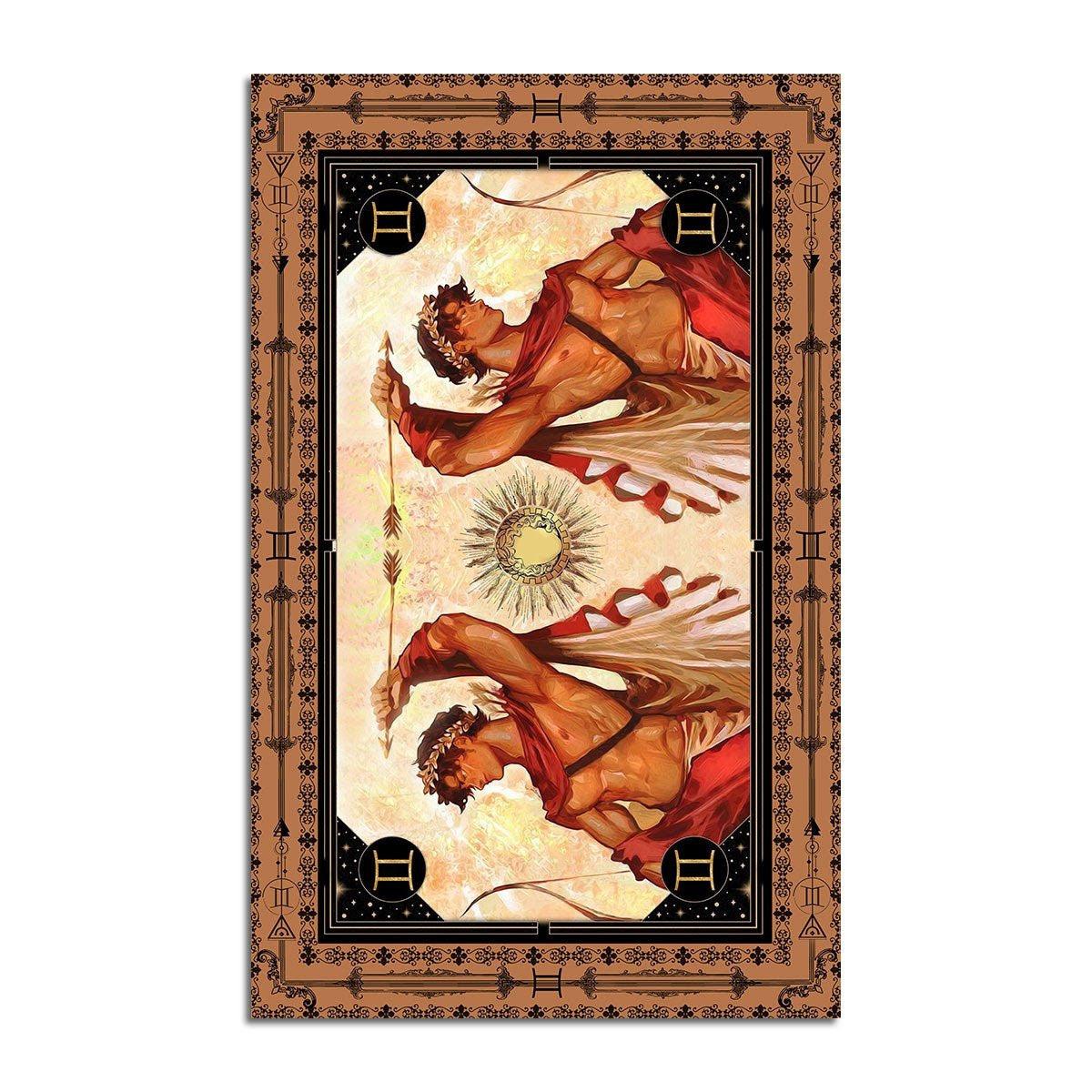 Greek Mythology Apollo Gemini Zodiac Rug - CustomsPig