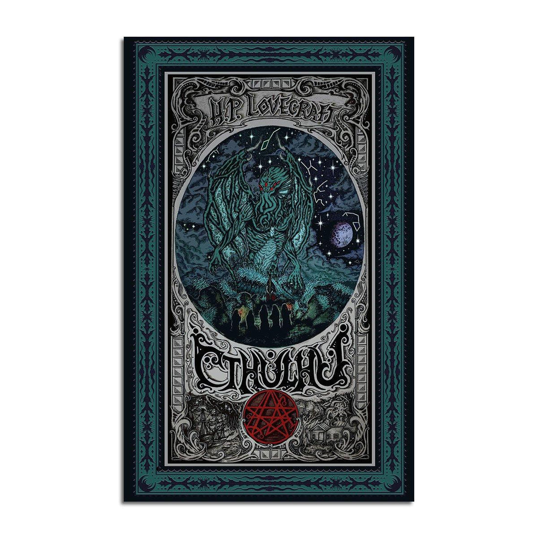 H. P. Lovecraft CTHULHU Rug - CustomsPig