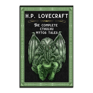 H.P.Lovecraft The Complete Cthulhu Mythos Tales Rug - DucG