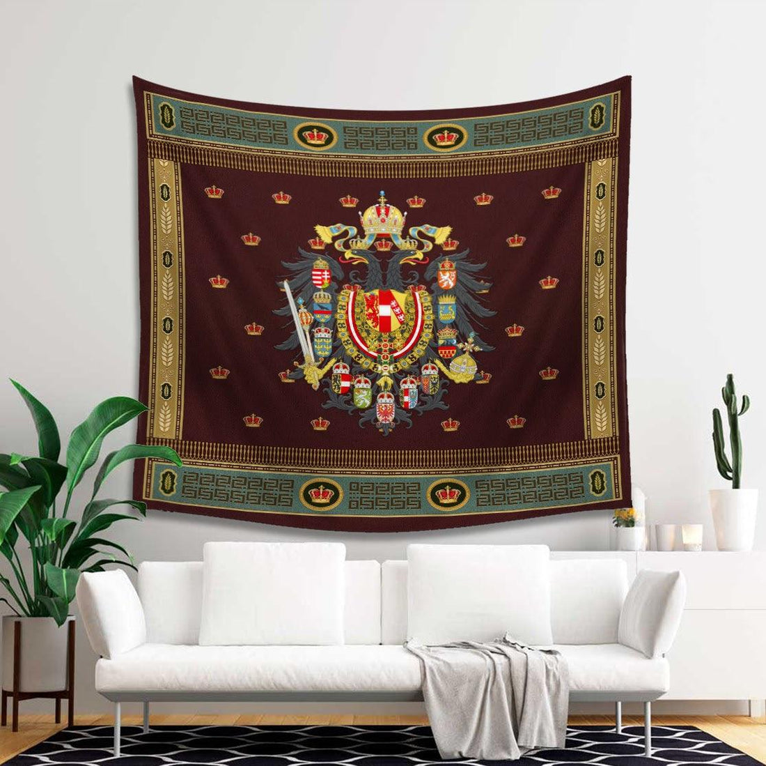 Habsburg Coat Of Arms Austria-Hungar Tapestry - CustomsPig
