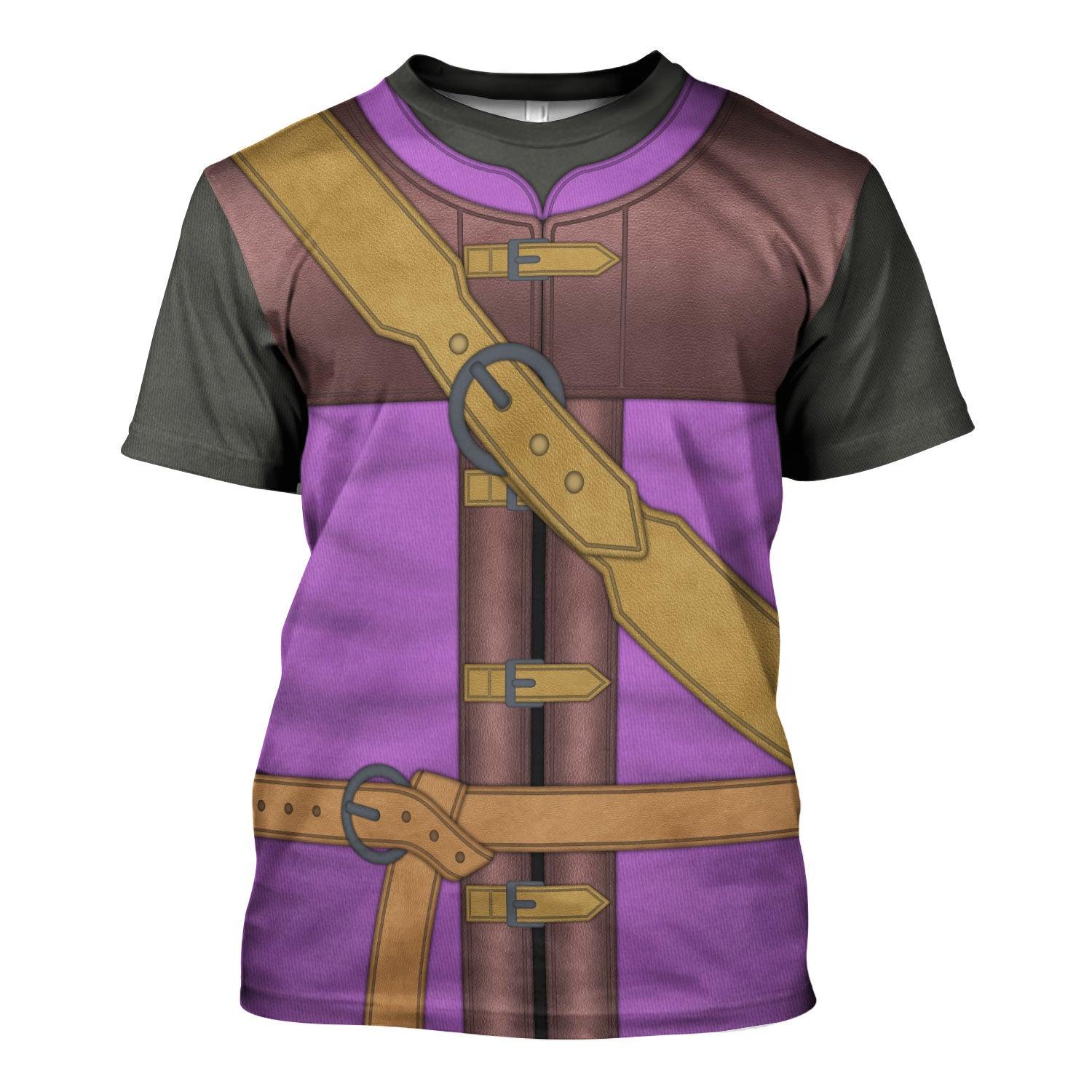 Hero (Dragon Quest XI) Hoodie T-shirt Sweatpants Cosplay - CustomsPig