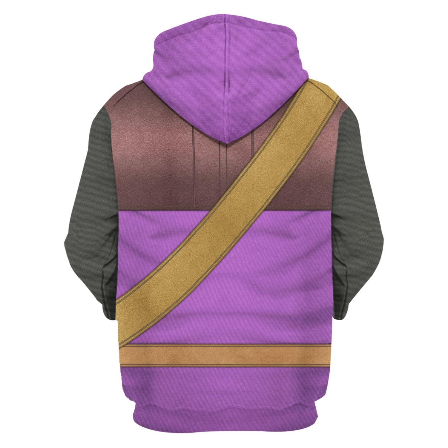 Hero (Dragon Quest XI) Hoodie T-shirt Sweatpants Cosplay - CustomsPig