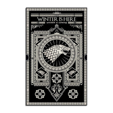 House Stark Game of Thrones Rug - CustomsPig