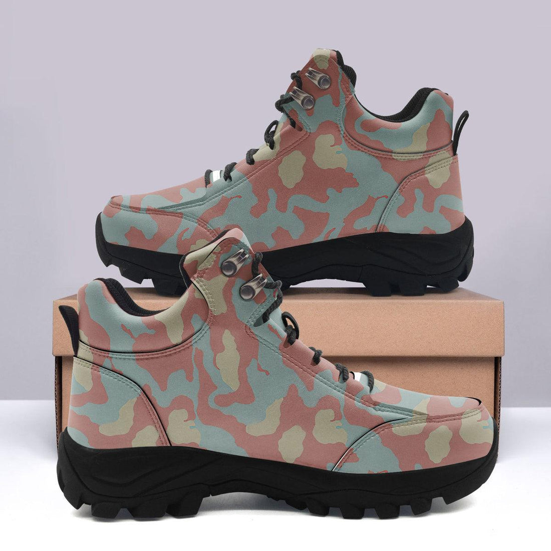 Italian M1929 Telo Mimetico Fall CAMO Hiking Shoes - DucG