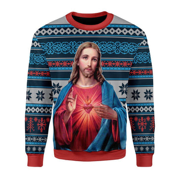 Jesus Christ Sweatshirt - CustomsPig
