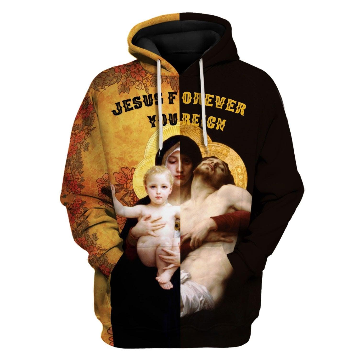 Jesus Forever You Reign Tops - CustomsPig