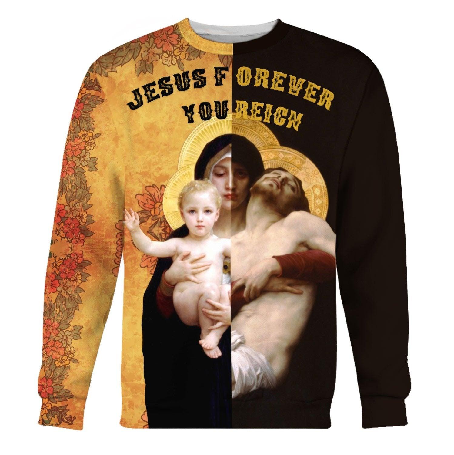 Jesus Forever You Reign Tops - CustomsPig