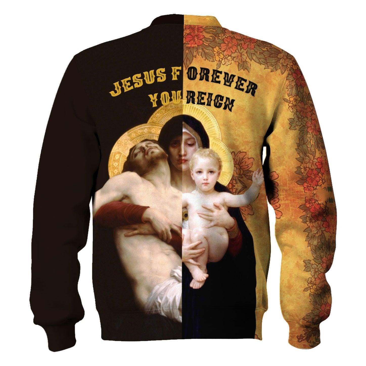 Jesus Forever You Reign Tops - CustomsPig