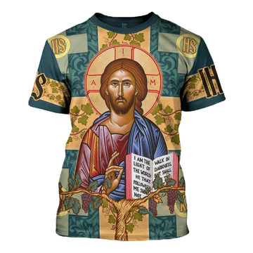 Jesus Greek Orthodoxy T-shirt - DucG