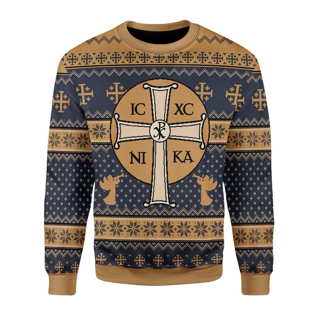 Jesus IC XC Christmas Sweater - CustomsPig