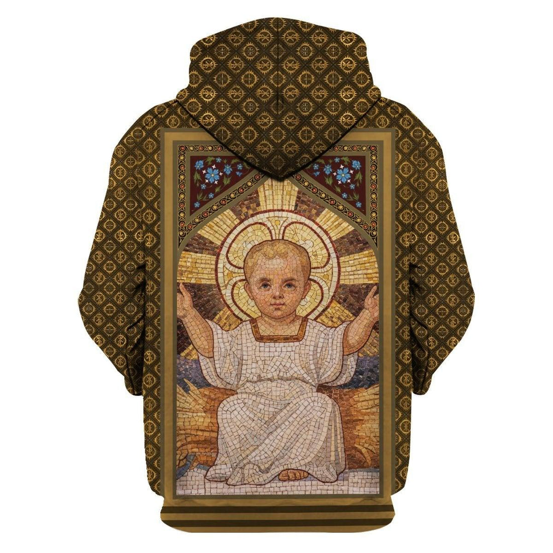 Kid Jesus Zip Hoodie - DucG