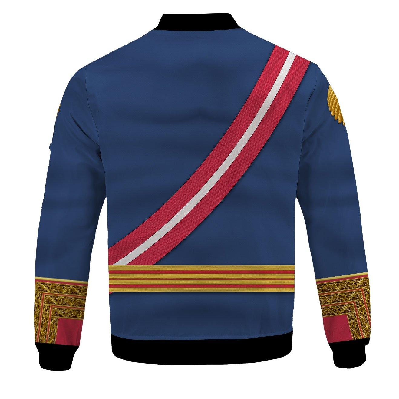 King Alfonso XIII of Spain Bomber Jacket - DucG