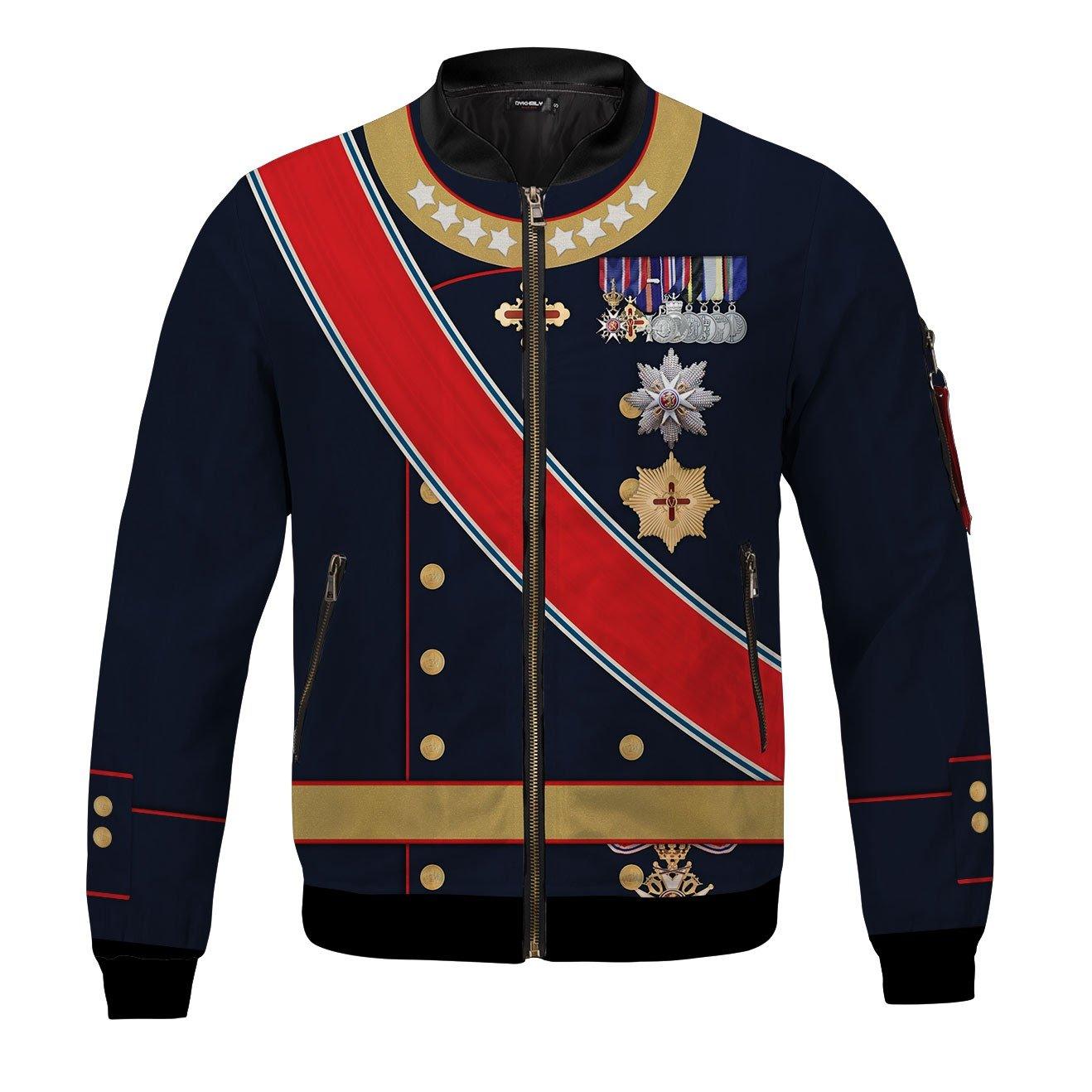 King Harald V of Norway Bomber Jacket - DucG