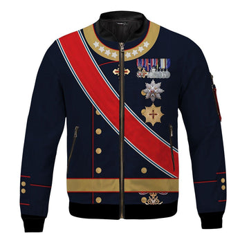 King Harald V of Norway Bomber Jacket - DucG