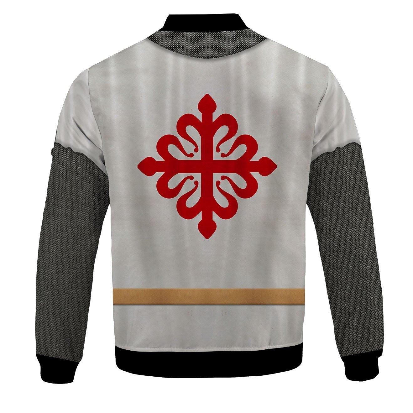 Knights With The Order Of Calatrava Bomber Jacket - DucG