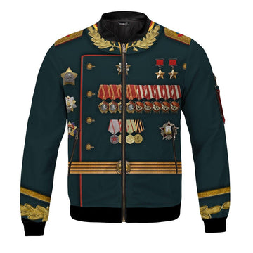 Konstantin Rokossovsky Bomber Jacket - DucG