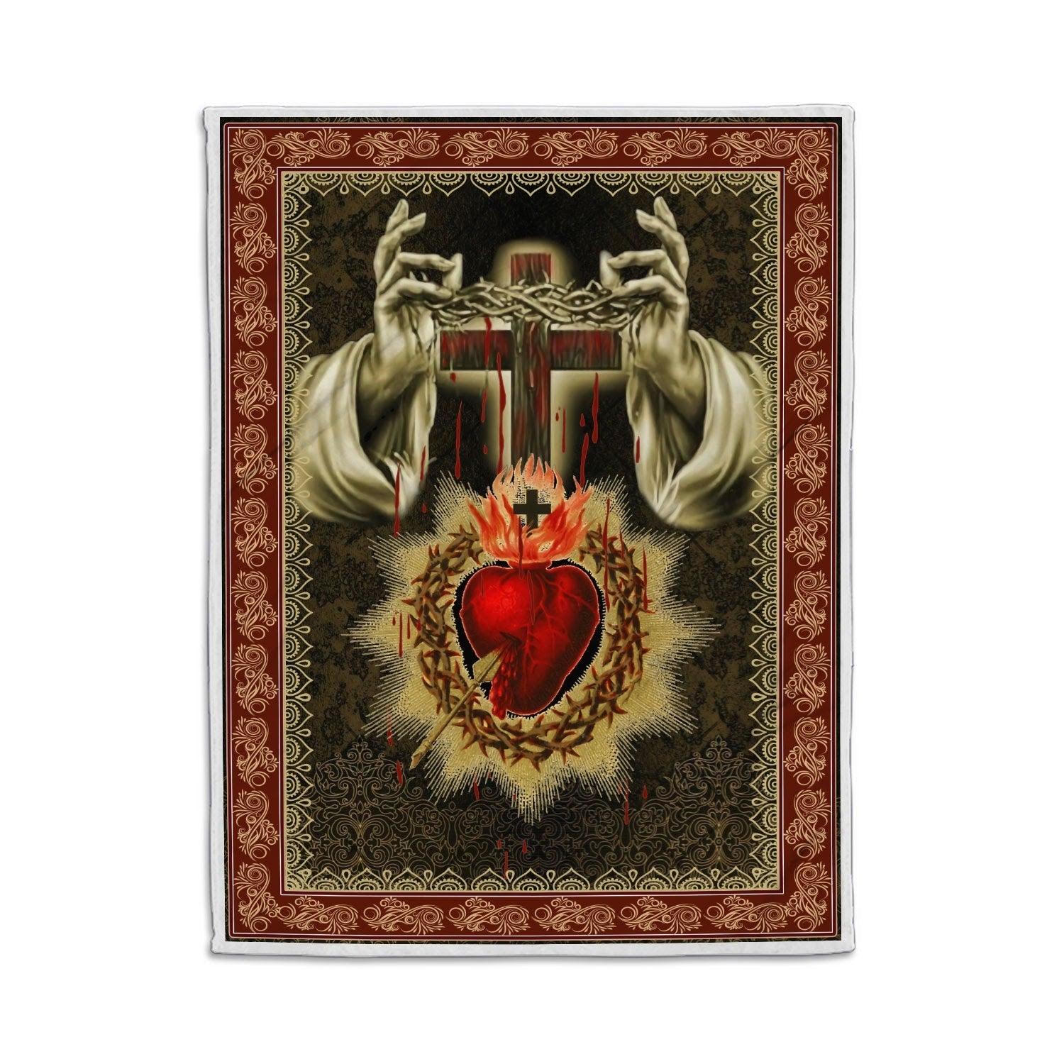 Blanket Sacred Heart - CustomsPig